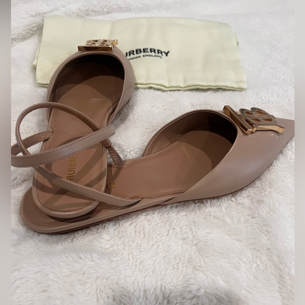 Burberry leather flats - Picture 3 of 5